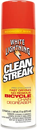 White Lightning Clean Streak - Bicycle Degreaser - Aerosol