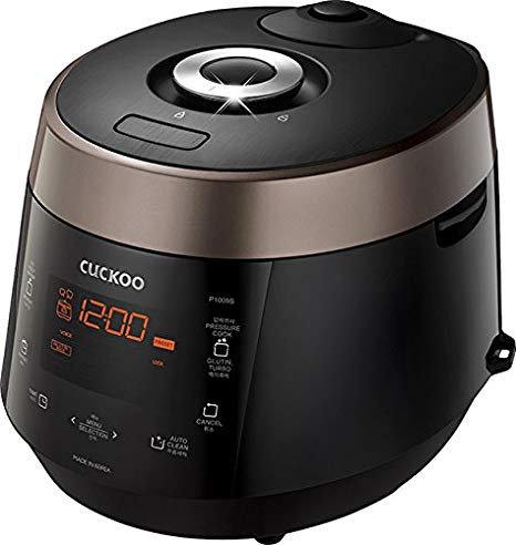 Cuckoo Electric Heating Pressure Rice Cooker CRP-P1009SB (Black)