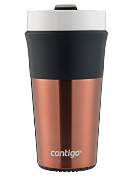 Contigo Knox Insulated Ceramic Travel Mug, 12oz, Copper