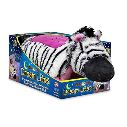 Pillow Pets Dream Lites - Zippity Zebra 11"
