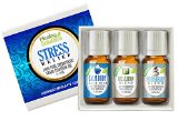 Stress Relief Blend Set 100 Pure Best Therapeutic Grade Essential Oil Kit - 310mL Calm BodyCalm Mind Relaxation and Stress Relief