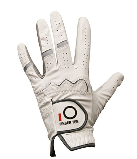 Men Golf Glove it All Weather Velcro Stable Grip Value Pack, Left Hand Fit Right Handed Golfer, Weathersof, Size Small Medium Large XL, By Finger Ten