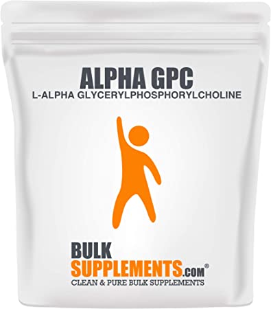 Alpha-GPC (L-Alpha Glycerylphosphorylcholine) Powder by BulkSupplements | Memory & Athletic Performance (1 Kilogram)
