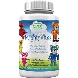 Mighty Vites by XLNCE - Children Multivitamin Gummies - Boost MentalPhysical Condition  Prevent Nutrient Deficiency  Combat Stress in Toddlers to Adults with Kids Vitamin A C E B12 D and more - Add items to Shopping Cart for Back to School Now