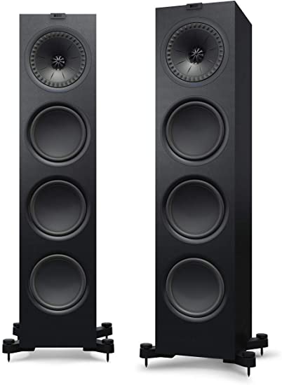 KEF Floorstanding Speaker (Q950, Single Speaker, Black)