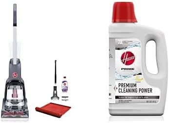 Hoover PowerDash Pet Advanced Compact Carpet Cleaner Machine, FH55050PC, and Prime Professionals Solution AH31959