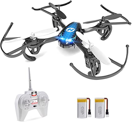 Holy Stone Mini Drone for Kids & Adults, RC Nano Quadcopter HS170 with 2 Batteries, Altitude Hold, Headless Mode, 3D Flips, One Key Take-Off and Speed Adjustment, Easy Toy for Beginners