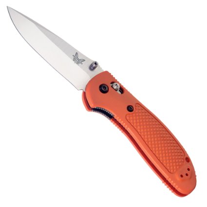 Benchmade Knife 551-ORG Griptilian Satin Blade Orange Handle