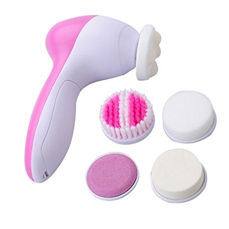 Tiny Deal 5-In-1 Smoothing Body Face Beauty Care Facial Massager