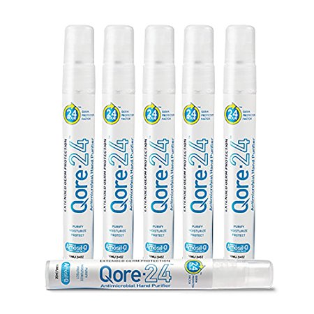 24-Hour Non-Toxic Hand Sanitizer - Qore-24 Simple Carry PaQ