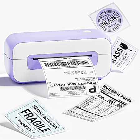 Phomemo 4x6 Shipping Label Printer for Small Business - High Speed Thermal Label Maker Work with Windows,Mac,Linux&Chrome OS, Direct Thermal Printer Support Shipping, Barcode, Household Label and More