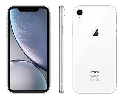 Apple iPhone XR, 64GB, White - For AT&T (Renewed)