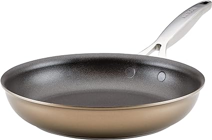 Anolon Ascend - Hard Anodized Nonstick Frying Pan, Induction Cooktop Compatible (25cm/10in)