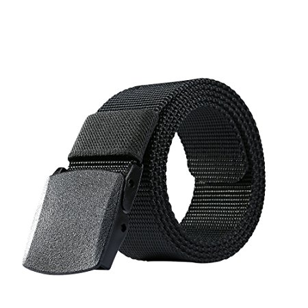 Nylon Belt Outdoor Men's Military Tactical Belt Casual Belt Plastic Automatic Buckle Webbing Belts