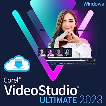 Corel VideoStudio Ultimate 2023 | Video Editing Software with Premium Effects Collection | Slideshow Maker, Screen Recorder, DVD Burner [PC Download]