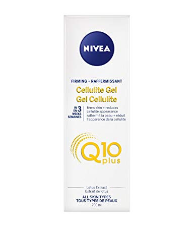 Nivea Firming CELLULITE GEL PLUS Q10 L-Carnitine 200 ml (6.8 fl oz) Made in France