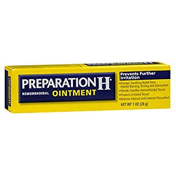 Prep H Ointment Size 1z Preparation H Hemorrhoidal Ointment 1oz