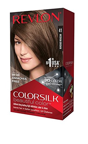 Revlon Colorsilk Beautiful Color, Medium Brown