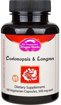 Dragon Herbs Codonopsis and Logan Combination - 500 mg - 100 Vegetarian Capsules