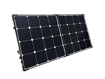 Renogy 100 Watt Eclipse Monocrystalline Solar Suitcase with Charge Controller