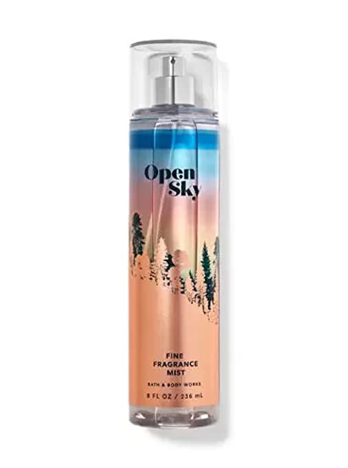 Bath & Body Works Open Sky Signature Collection Fragrance Mist 8 Fl Oz (Open Sky)