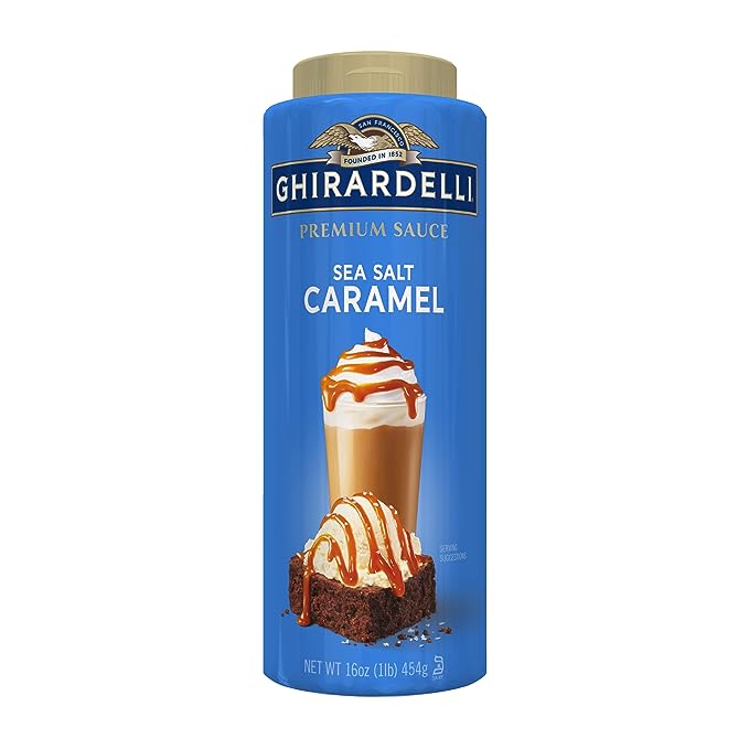 GHIRARDELLI Premium Sea Salt Caramel Sauce, 16 Oz