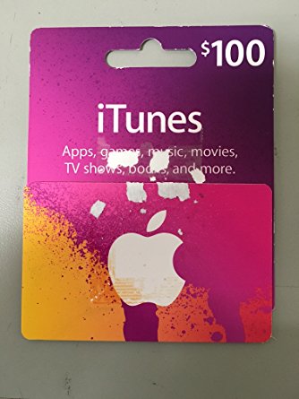 Apple iTunes card 100$