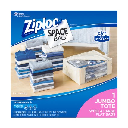Ziploc Space Bag, 5 Count