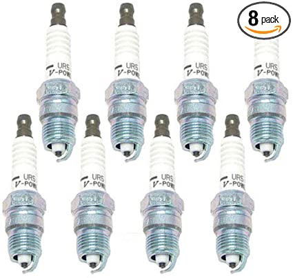 Set (8pcs) NGK V-Power Spark Plugs Stock 2771 Nickel Core Tip Standard 0.040in UR5