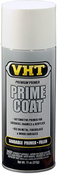 VHT ESP301007 Prime Coat White Sandable Primer Filler Can - 11 oz.