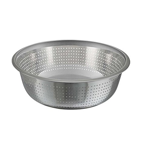 Winco CCOD-15S Stainless Steel Chinese Colander with 2.5mm Holes, 15-Inch Diameter