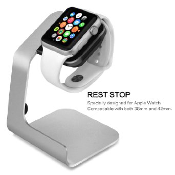 Apple Watch Stand-Tranesca Apple charging stand for 38mm and 42mm Apple watch ( Must have Apple watch Accessories)