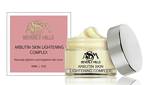 Skin Bleaching Cream- Skin Whitening Cream 2oz, Kojic Acid, Arbutin, Vitamin C |Asdm Beverly Hills