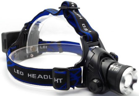 LED Headlamp Flashlight for Hiking, Camping & Running for Everyday Adventures. Rechargeable, Lightweight & Adjustable Headband. CREE Headlamps Charger/Batteries Included. Light Up Your Next Adventure!