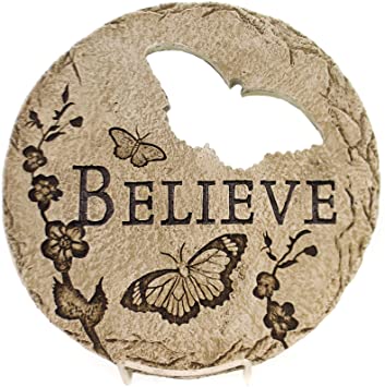 Believe Garden Stone