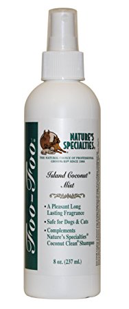 Nature's Specialties Foo Foo Island Coconut Pet Cologne Mist, 8-Ounce