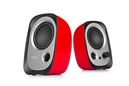 Edifier R12U Stereo Computer Bookshelf Speakers - Red