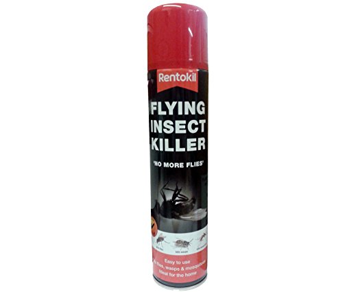 Rentokil Flying Insect Killer Spray 300ml - No More Flies