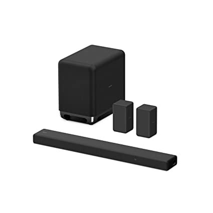 Sony HT-A3000 5.1ch 360 Spatial Sound Mapping Soundbar Home theatre system with Dolby Atmos and wireless Subwoofer SA-SW5 & Rear Speaker SA-RS3S( 650W,BT,360 RA,HDMI eArc & Optical Connectivity)