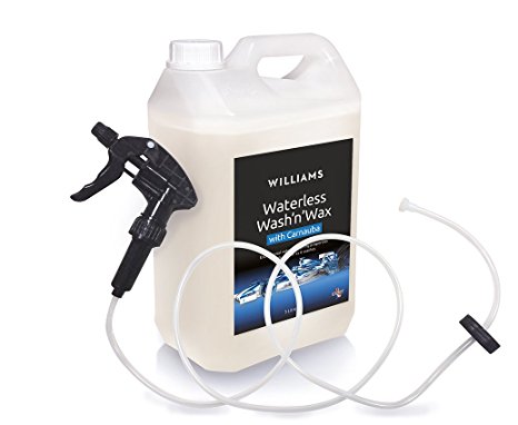 Williams Racing WIL0014 Waterless Wash Wax, 5 Litre