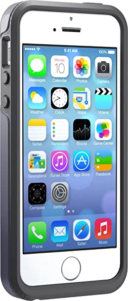 OTTERBOX SYMMETRY SERIES Case for iPhone SE (1st gen - 2016) and iPhone 5/5s - Retail Packaging - DENIM (DUSK BLUE/SLATE GREY)