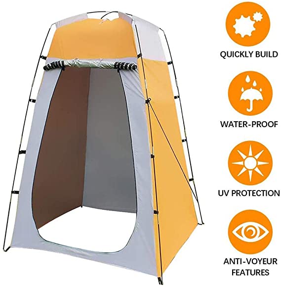 Outdoor Privacy Tent -Waterproof Portable Instant Pop Up Tent for Camping Toilet, Shower, Dressing- Privacy Space/Room Camping Caravan Picnic Fishing Beach