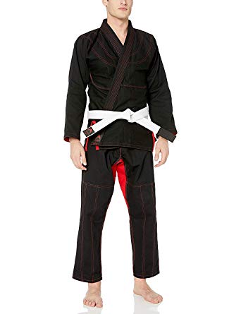 Athllete Jiu Jitsu GI Suitable for Jiu Jitsu/BJJ/Jiujitsu/Judo/Brazilian BJJ, with Preshrunk Fabric for Men & Kids