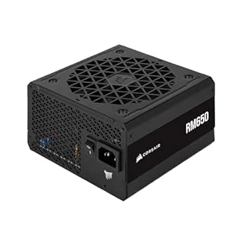 CORSAIR RM650 80 Plus Gold Fully Modular Low-Noise ATX 650 Watt Power Supply - NA - Black