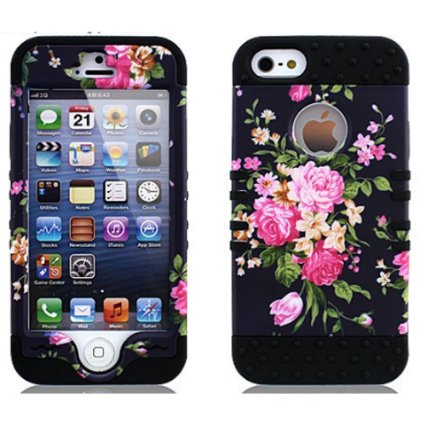 6S,6S 4.7,iPhone 6/6S,6S Case,iPhone 6S Case,Case for iPhone 6S,Cover for iPhone 6S,Linycase Fashion Flowers Picture Style Hard Soft Pc  Silicone Design For iPhone 6S/6 4.7 inch
