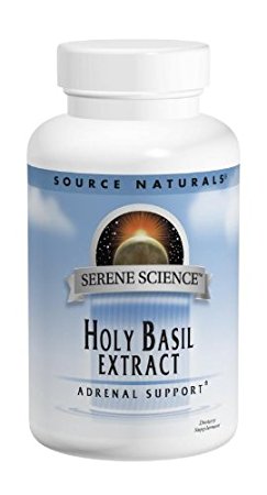 Source Naturals Serene Science Holy Basil Extract, 450mg, 60  Capsules