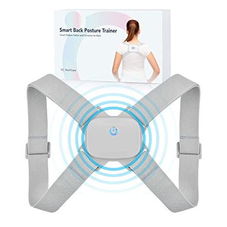 Posture Corrector for Men and Women Posture Trainer with Smart Sensor Vibration Reminder, Back Straightener Brace Straight Posture with Adjustable Strap