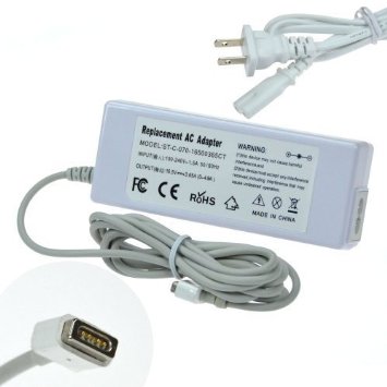 Sunyear Power Supply Small Macbook 13" AC Adapter Charger for Apple A1181 A1184 A1185