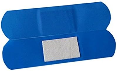 VHOB Food Service Adhesive Bandages, 1" x 3", Blue, Fabric, 100/box