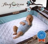 ACC Pack N Play Crib Mattress Pad Cover Fits ALL Mini Cribs Waterproof and Dryer Friendly Lifetime Warranty Best Fitted Crib Protector Mini and Portable Mattresses Comfy and Hypoallergenic Best Value